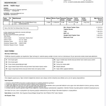 Puma Ayakkabılarında Hızlı Deformasyon Ve Yetersiz Müşteri Hizmeti