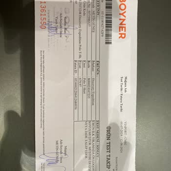 Boyner Tek Kullanımda Deforme Olan Discovery Polo Tişört