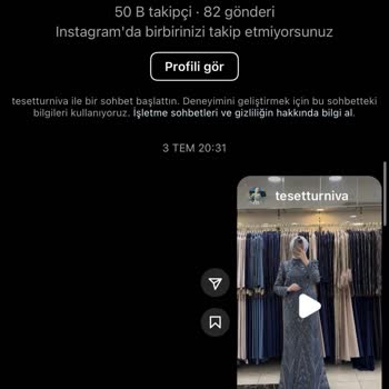 Tesetturniva (Instagram) Instagram'da Güven Sorunu: Sipariş Sonrası İletişim Kesildi