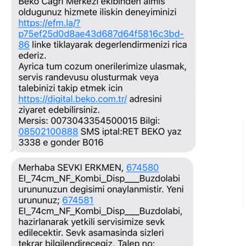 Beko Buzdolabı Değişim Sürecinde Yaşanan Sorunlar