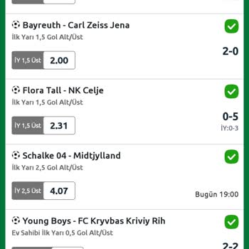 Bilyoner Kuponumu Onaylamıyor Maç Skorunu Değiştiriyor