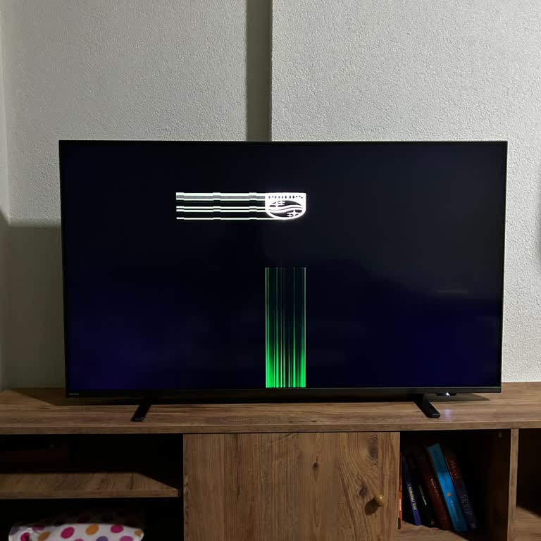 Philips Ambilight TV Yeşil Ekran