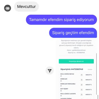 Goldenbrandman2 (sbyeticaret.com) Yanlış Ürün Ve Engellenen İade Talebi