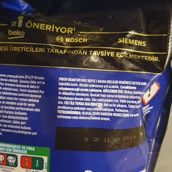 Finish Bozuk Bulaşık Makine Tableti