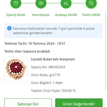 Çiçek Sepeti Yanlış Adrese Teslimat