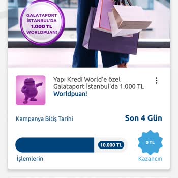 Yapı Kredi World Kampanya Üye İş Yeri Hatası