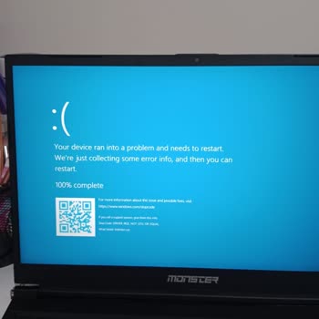 Monster Mavi Ekran Sorunu