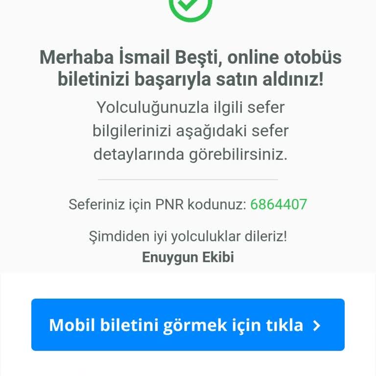 Varan Turizm Lütfen Bilet İptal Edin Paramı İade Edin Size Güveniyorum