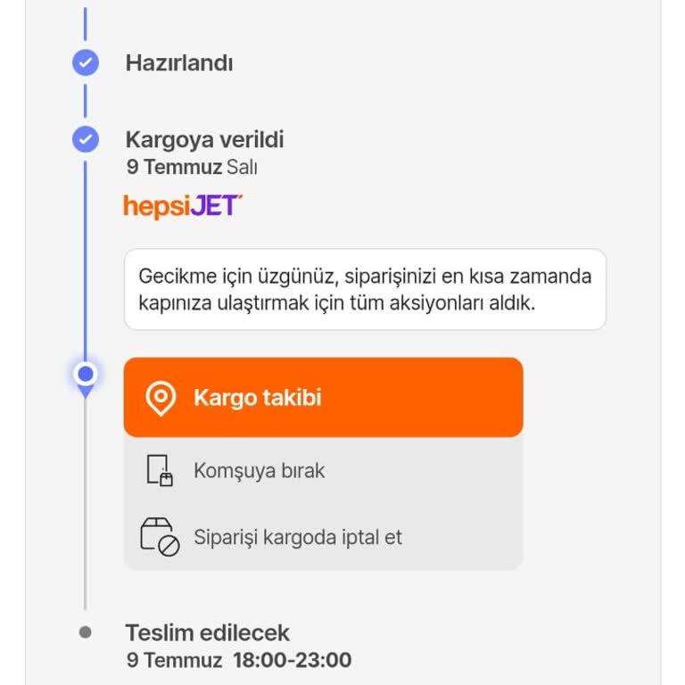 Hepsijet Kuryesinin Getirmediği Ve Sonra Kaybettiği Ürün!