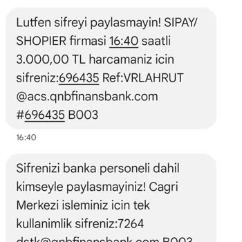 Sipay Yanlış Çekim İşlemi Ve İade Talebi