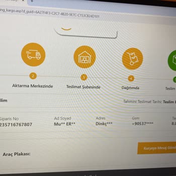 Bir Günde Kargo Teslim Almadığım Ürün
