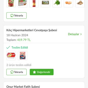 Trendyol Hızlı Market Küflü Salça Gönderimi