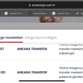 Aras Kargo Şubesi Kargom Nerede