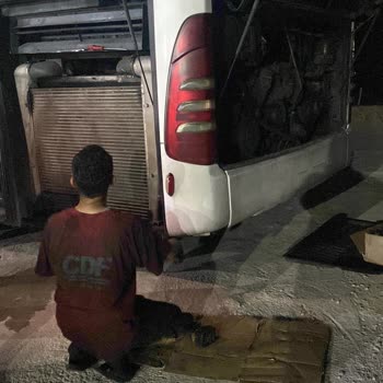 Kamil Koç Seyahat Otobüs Arızası