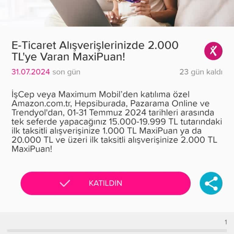 İş Bankası MaxiPuan'a Hak Kazanmada Belirsizlik