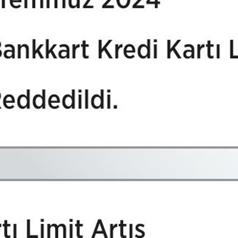 Ziraat Bankası Ziraat Genç Kart Limit Arttırım