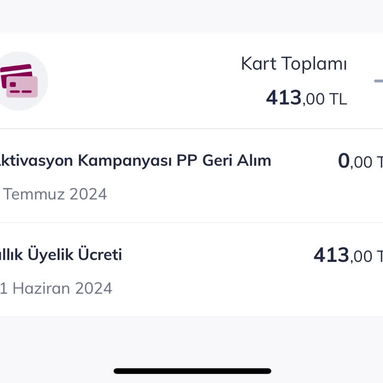 QNB Finansbank Yıllık Üyelik Ücreti