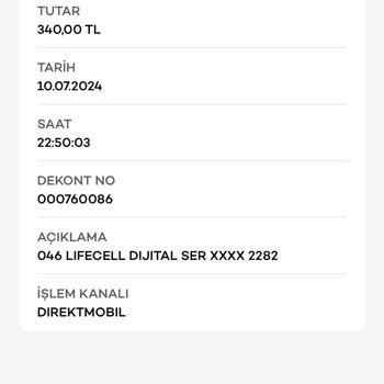 Lifecell Habersiz Para Çekimi