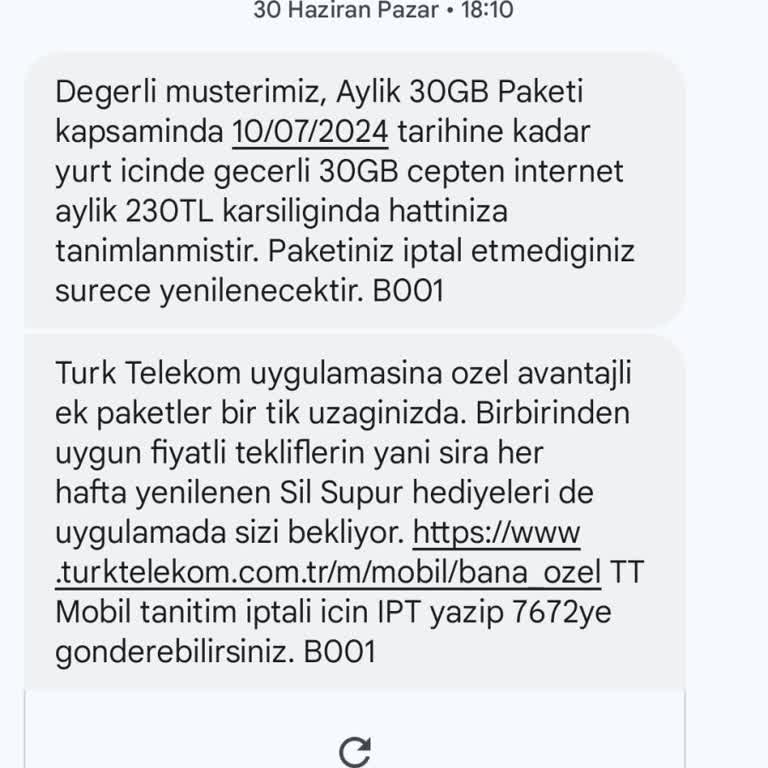 TTNET Mobil Yanıltıcı Reklam İle Paket Satışı