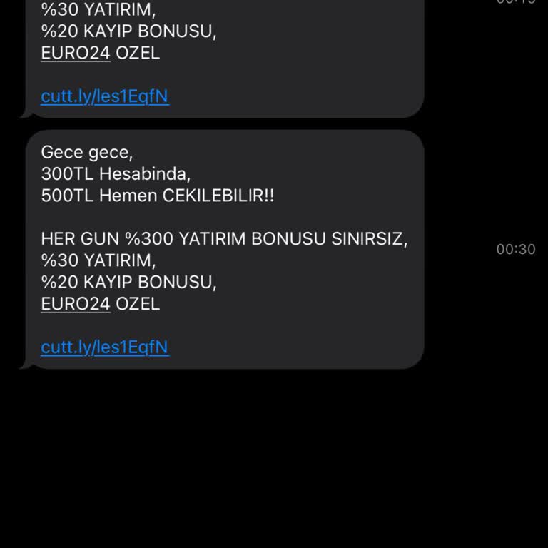 Vodafone Yurt Dışı Mesaj Servisinin Kapatılmaması