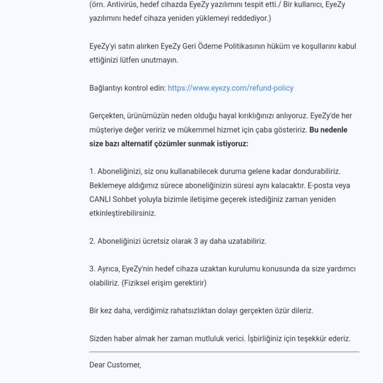 Eyezy.com İşe Yaramıyor