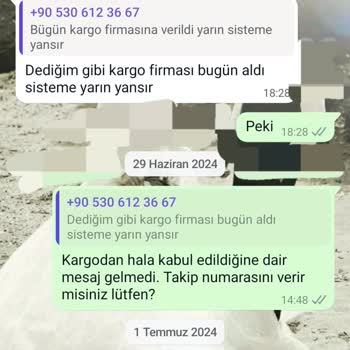Modaseroglu Keten Yazan Ürünü Polyester Olarak Gönderip İade Almadı