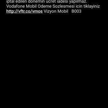 Vodafone İzinsiz Abonelik Ve Ücretlendirme Sorunu