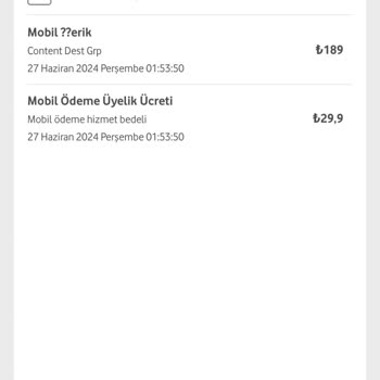 Vodafone İzinsiz Abonelik Ve Ücretlendirme Sorunu