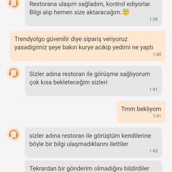 Trendyol Dava Açmak İstiyorum