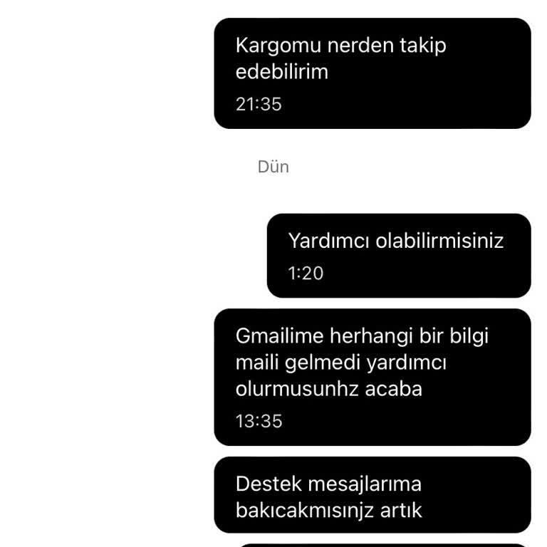 Anı Flix Destek Talebine Dönüş Yapılmıyor
