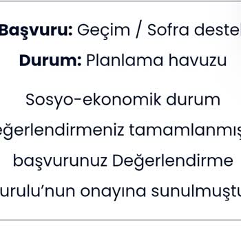 İBB - İstanbul Büyükşehir Belediyesi Sosyo Ekonomik Destek Basuru Sürecinin Uzaması Sonuç Alamıyorum
