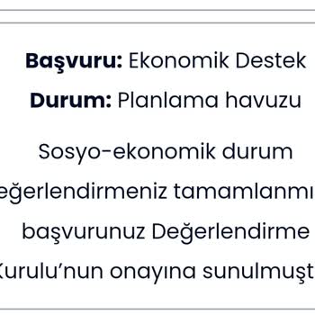 İBB - İstanbul Büyükşehir Belediyesi Sosyo Ekonomik Destek Basuru Sürecinin Uzaması Sonuç Alamıyorum