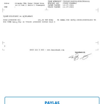 Denizbank Bankası Yd Sanal Pos