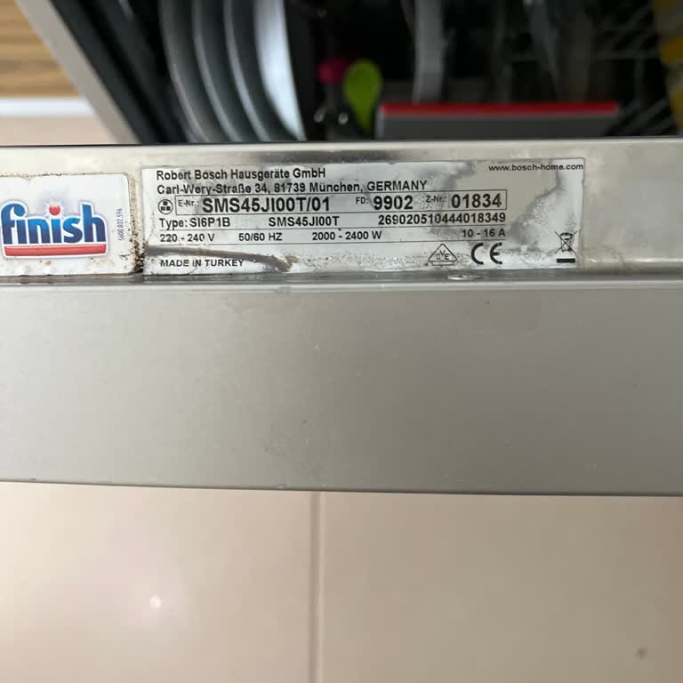 Bosch Bulaşık Makinesi Temiz Yıkamıyor