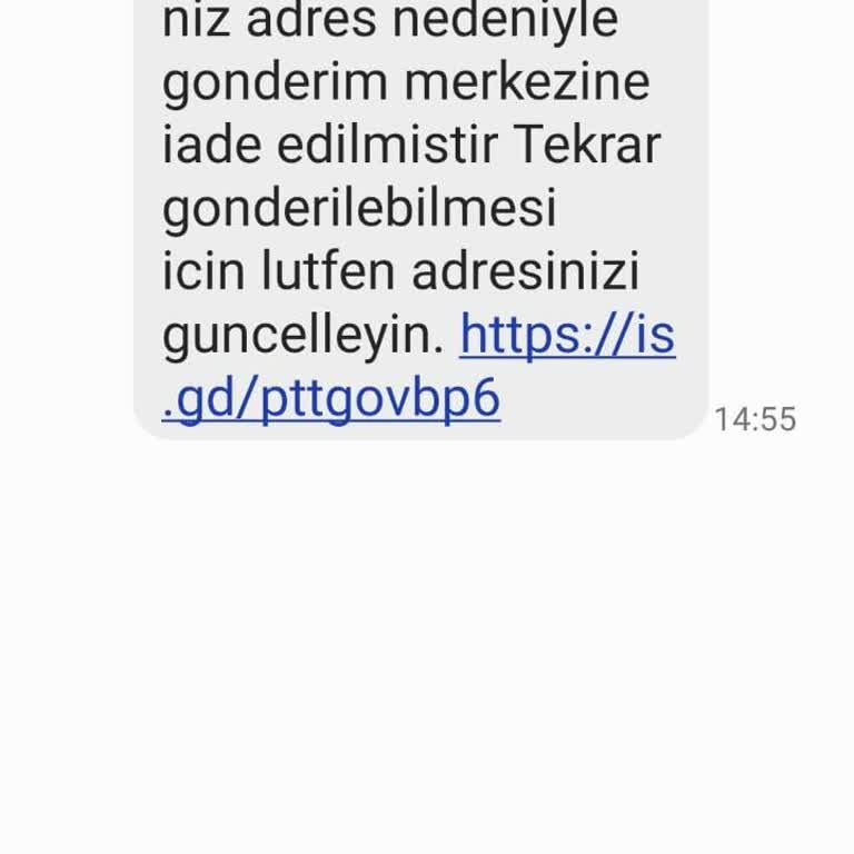 Kargonuz Teslim Edilmedi Adı Altında Yanıltan SMS!