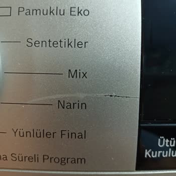 Bosch Kurutma Makinesi Çalışırken Dağılıyor