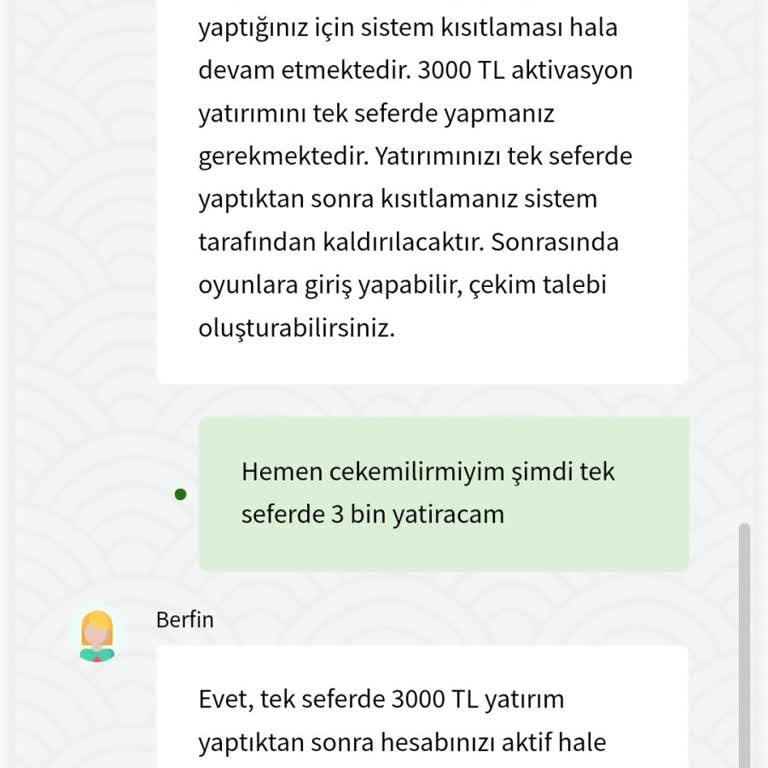 Bayspin adı kullanılan bir siteye para yatırma mağduriyeti