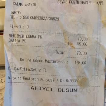 Baydöner Gelen Bozuk Ürün