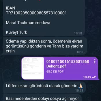 Telegram Kripto Para Yatırım Grubu Şikayeti