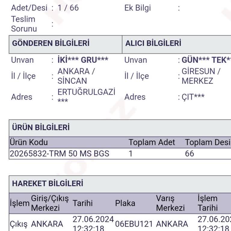 Horoz Lojistik Kargom Kayıp İlgilenmiyorlar