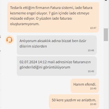 Trendyol, Yazışmalarla Oyalayıp İade Süresi Geçti Diye İade Almadı.