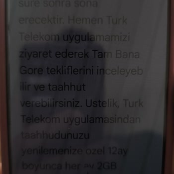 Türk Telekom Yanıltıcı Bilgilendirme İle Tarifemizi Değiştirmek Zorunda Kaldık
