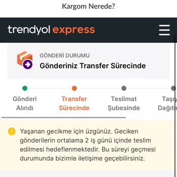 Trendyol Express Kargonun Tarihinde Asla Teslim Edilmemesi