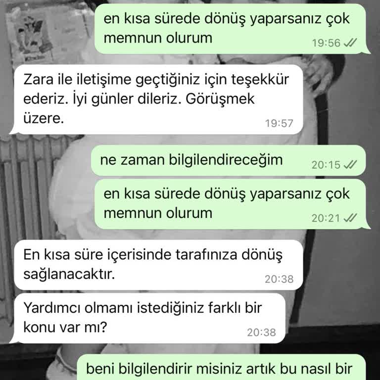 Zara Mağduriyeti Siparişimle İlgili Bilgi Alamıyorum