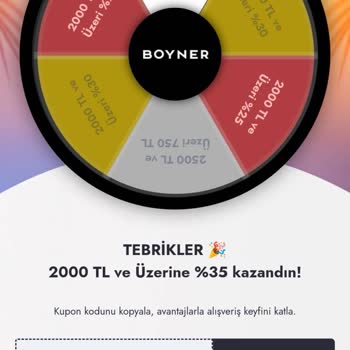 Boyner İndirim Çarkı Yanıltmacası