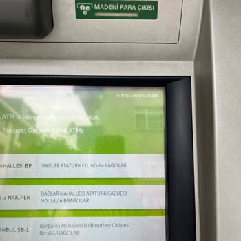 Garanti BBVA Garanti Sürekli ATM Para Yutma Sorunu
