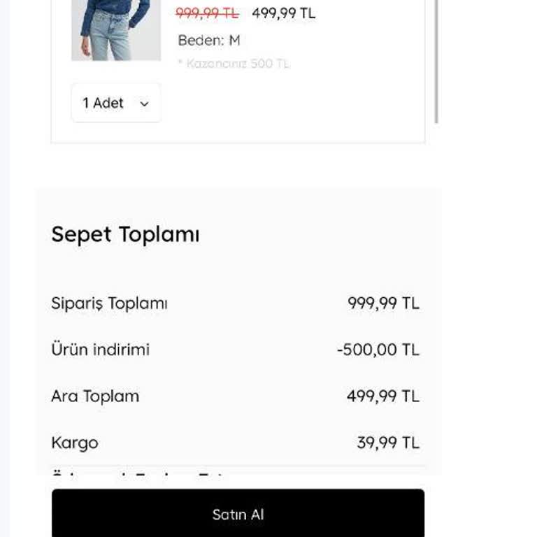 Mavi Ürün Tedarik Edilmemesi Ve İade Sürecinde Destek Verilmemesi
