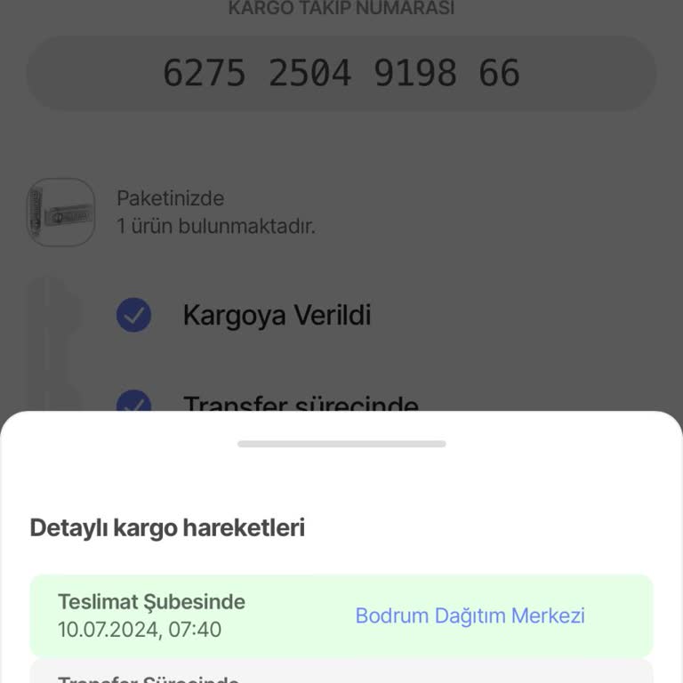 Hepsijet Dağıtıma Çıkmayan Kargo