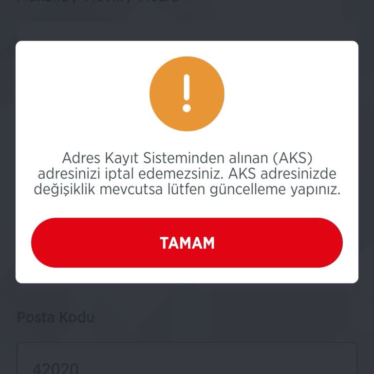 Ziraat Bankası Adres Silme Yapılmıyor