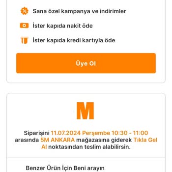5M Migros Ankamall Sanal Market
